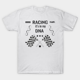 Racing, racing, DNA T-Shirt